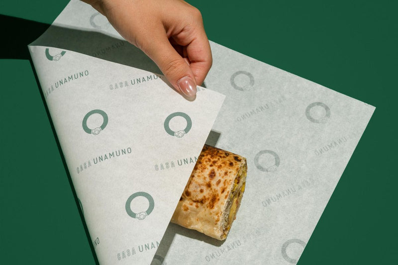 AI - Generated Branded Grease-proof Paper