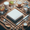2 ply 33cm White Napkin