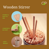 Premium and eco-friendly wooden stirrer